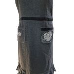 Moschino Cheap and Chic wool nylon little black dress shift Size 8 Photo 3