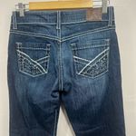 BKE Buckle  Jeans Womens 27 Blue CULTURE Cropped Low Rise Stretch Thick Stitch Photo 5