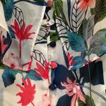 Parker  Floral Pink Off Shoulder Cold Shoulder L Photo 1