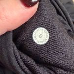 Lululemon  Groove Super-High-Rise Crop Leggings Black Size 6 Photo 3