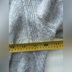 AQUA  light grey Cashmere cardigan open front soft long sleeve draped lightweight Photo 5