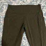 Lululemon Dark Olive High-Rise Leggings with Pockets 25” Photo 1