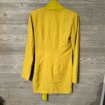 Pretty Little Thing Olive Chiffon Drape Detail‎ Long Sleeve Bodycon Dress size 4 Photo 5