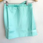 For Love & Lemons  Aqua Blue Satin Marie Mini Skirt Photo 3