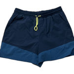 Te Verde Shorts Women's XL Ripstop Bungee Stretch Hiking Colorblock Pockets Blue Photo 0