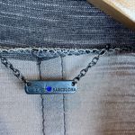 Custo Barcelona  Brown & Black Long Sleeve Striped Mock Turtleneck Top XS Photo 4