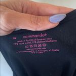 Commando  Black Long Sleeve Wrap Bodysuit – V-Neck Stretchy Minimal Chic Photo 7