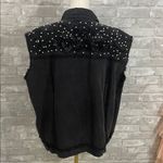 VICI  Collection Kearney Oversize Denim Vest in black Photo 4