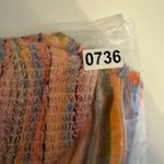 Anthropologie  Pilcro Rainbow Smocked‎ Tube Top Photo 5