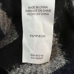 Lucky Brand Sweater Womens XS Cream Black Geometric Cardigan Neutral Bohemian Photo 7