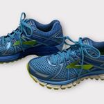 Brooks Adrenaline GTS 17 Azure Blue Lime Punch Size 7 Photo 2