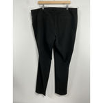 Van Heusen Womans  Studio Dress Pants 18 Black Slim Fit Stretch Extensible Photo 1