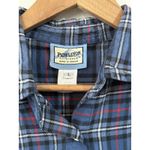 Pendleton Vintage  Flannel Shirt Size L Plaid Button Up 100% Cotton Made In USA Photo 1