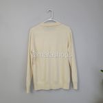 Woolover Collared Button Cashmere and Merino Knitted Sweater Size XL Photo 4
