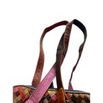 AmeriLeather Multicolor Woven Leather Backpack Purse with Coin Pouch Women’s Photo 3