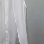 Zac and Rachel Hi Lo Blouse Sleeveless Lightweight Lagenlook Women’s Medium White Photo 2