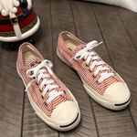 Converse  Jack Purcell CoLab  red stripes lo top EUC Photo 1