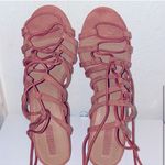 Forever 21 Faux suede lace up heels Photo 3