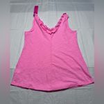 Lilly Pulitzer  Pink Gigi Ruffle Tank Top Photo 2