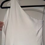 C/MEO COLLECTIVE White bow midi bride dress size small Photo 3