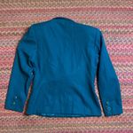 Petite Sophisticate VINTAGE TEAL BASIC BLAZER JACKET Photo 4