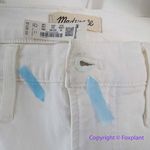 Madewell NEW The High-Rise Perfect Vintage Jean in Tile White, 30 Photo 13