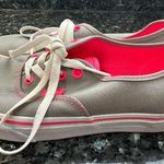 Vans Neon Pink & Grey Low Top Classic Sneakers Women’s Size 7.5 Like New! Photo 0