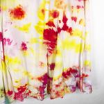 Ruby Rd Womens Plus Size 22W Skirt Tie Dye Ruby Jewel Midi Pink Yellow 1032 Pink Photo 3