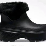 Crocs  Women's Stomp Lined Boots, Black, Size 10, NWT Photo 0