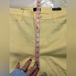 Talbots  Size 10 Butter Yellow Crop Jeggings New Without Tags Stretchy Classic Photo 3