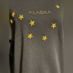 EUC Christine Alexander Vintage Blue and Yellow Alaska Sweater size small Photo 1