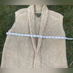 Eddie Bauer Long warm comfy knitted vest 🐑🐑🐑 Photo 3