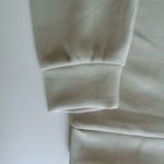 Lazypants. Women Cream Sueded Sweatshirt Activewear Sportswear Lounge Sweater Photo 1