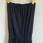 Haute Hippie  Strapless Black Jumpsuit Harem Pants Photo 1