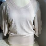 BCBGirls  Soft Cream Short Sleeve Top Photo 15