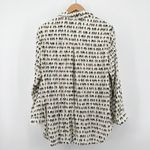 Jane and Delancey  Bird on a Wire Blouse 1X Rayon Button Down Roll Tab‎ Sleeve Photo 5