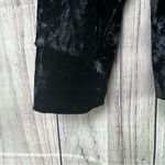 Luxurious Black Velvet Blouse Size M Photo 1