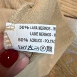 Annarita N Asymmetrical Sweater Merino Wool Cream Size Small Photo 4