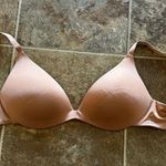 SKIMS Wireless Form Push-up Plunge Bra Ochre 32DD Photo 4