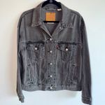 Levi's  Oversized Gray Denim Jacket Size M | Limited Edition Collab | NWOT Photo 4