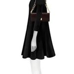 NWT A.Cloud brown crocodile Clutch shoulder bag with gold chain straps Photo 7