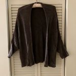 Barefoot Dreams  Brown Ribbed Cozychic Lite Dolman sleeve Shrug Cardigan Photo 1