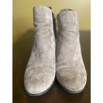 Franco Fortini Franco Fontini Lyza Suede Stacked Heel Bootie Size 7 Photo 2