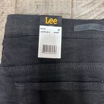 Lee  Jeans Womens 16 SHORT Black Relaxed Fit Straight Leg High Rise Denim NWT Photo 1