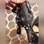 ZARA  Black Heels Embellished Ankle Strap EU 36 US 5.5 Photo 10