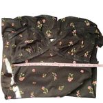 Stitch & Pine Babydoll Maxi Dress Womens M Floral Dark Fairy Romantic Coquette Blue Size M Photo 13