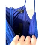 Lulus Cobalt Blue Sparkly Formal Asymmetrical Bodycon Mini Dress Size Medium NEW Photo 8