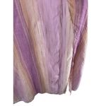 l*space L* Cassia Maxi Dress Boho Cover Up Size M/L Pink Striped Beach Caftan Photo 5