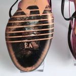 Emporio Armani Pink and black  kitten heels sz 36 Photo 7