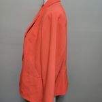 Worthington bright orange ponte knit open front blazer size 1X Photo 3